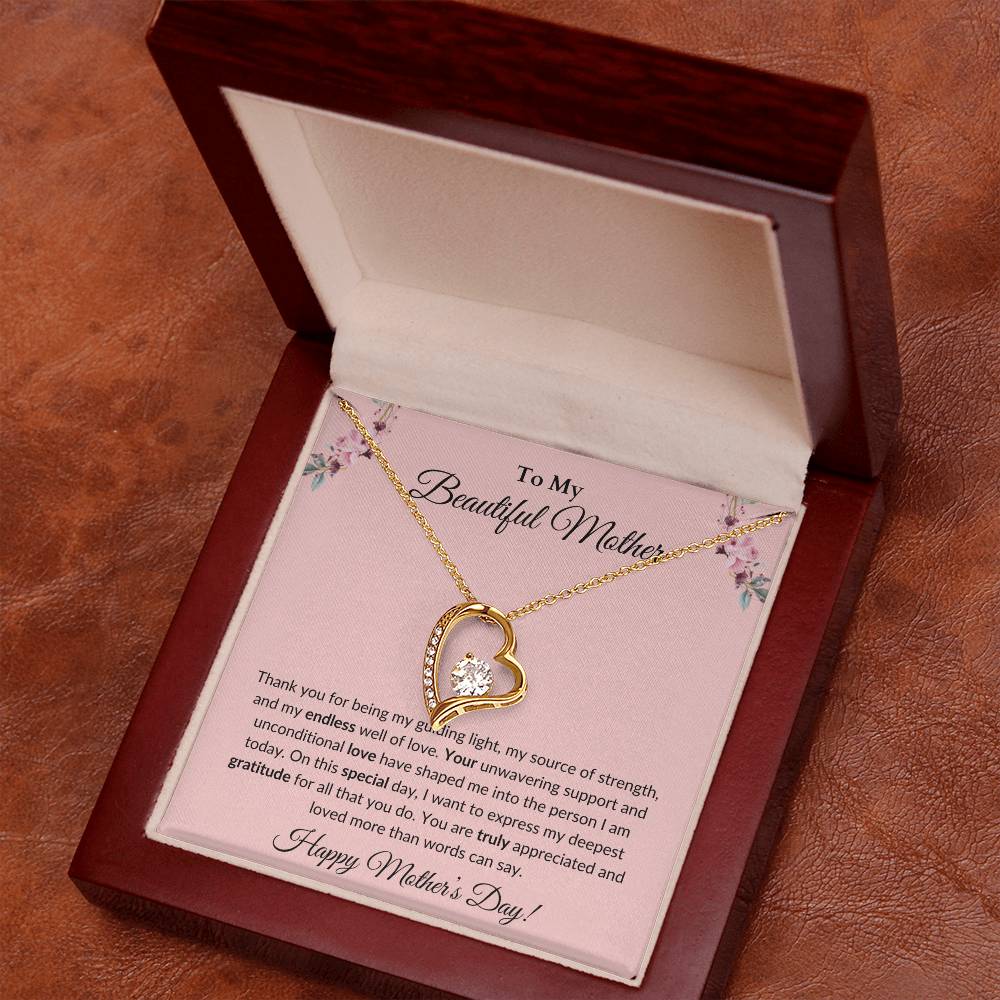 Beautiful Mother's Day Gift | Mother's Day Necklace |Yellow Gold | White Gold | Quality Women's Gifts