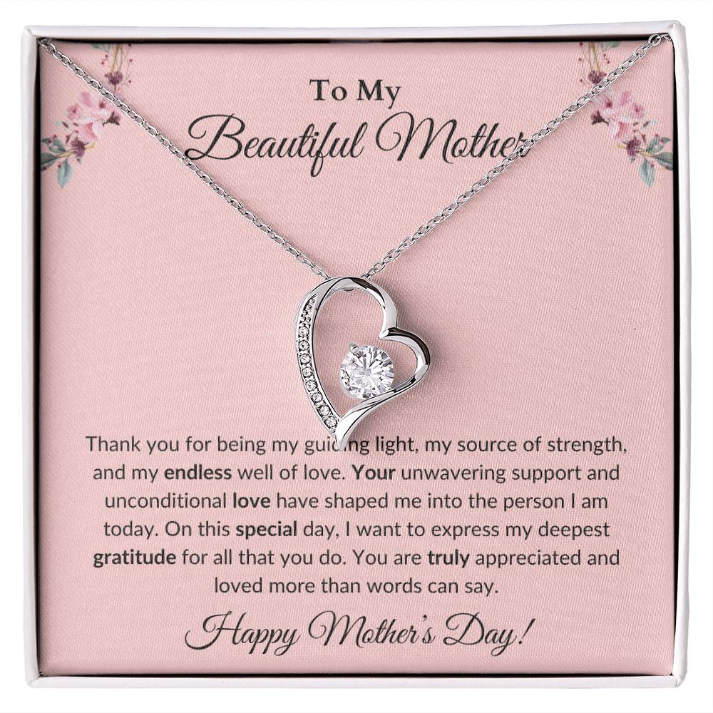 Beautiful Mother's Day Gift | Mother's Day Necklace |Yellow Gold | White Gold | Quality Women's Gifts