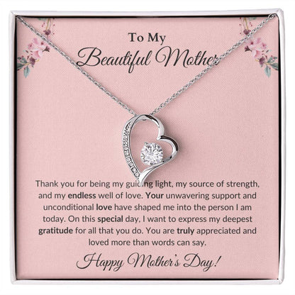 Beautiful Mother's Day Gift | Mother's Day Necklace |Yellow Gold | White Gold | Quality Women's Gifts