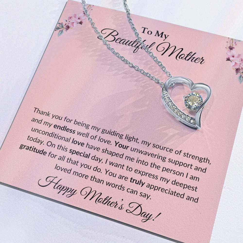 Beautiful Mother's Day Gift | Mother's Day Necklace |Yellow Gold | White Gold | Quality Women's Gifts