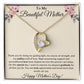 Mother's Day Gift | Mother's Day Necklace | Heart Necklace | White Gold | Yellow Gold