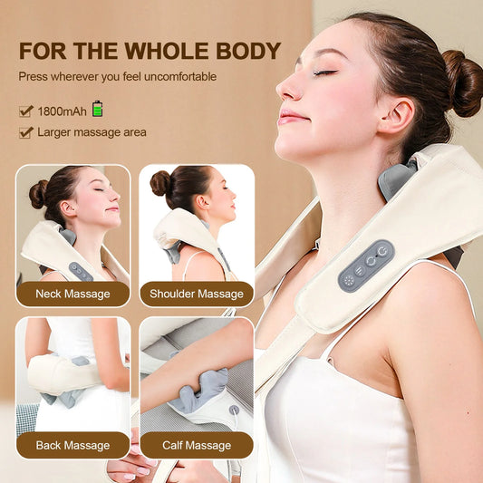 Shiatsu Massage Shawl, Shoulder Massager