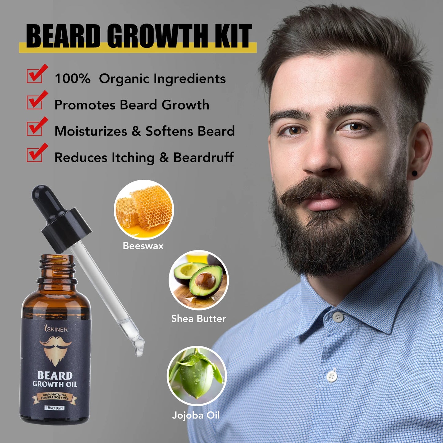 Ultimate Beard Growth Kit