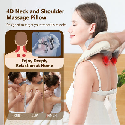 Shiatsu Massage Shawl, Shoulder Massager