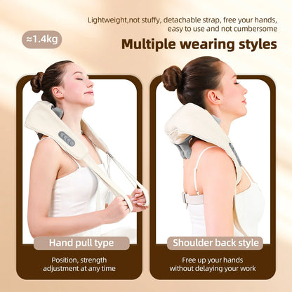 Shiatsu Massage Shawl, Shoulder Massager